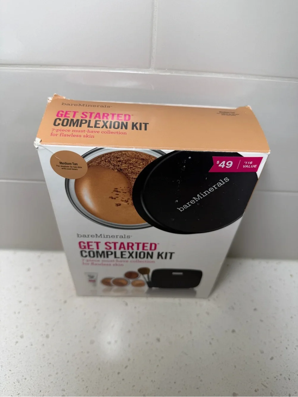 BareMinerals Get Started Complexion Kit, Medium Tan RARE. NEW